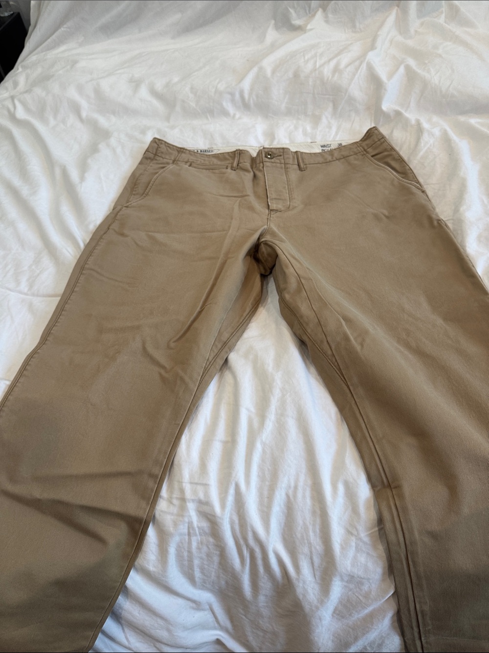 Men's Slim Straight Fit Chino Pants - Tan,Officer’s Chino